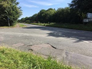 Entrance from A4421